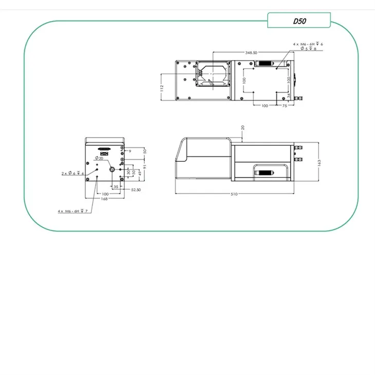 3D galvo scanner head